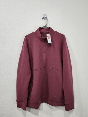 Nike 24.7 ImpossiblySoft Men's Size Large Dri-FIT 1/2-Zip Top HQ6953-658 NWT